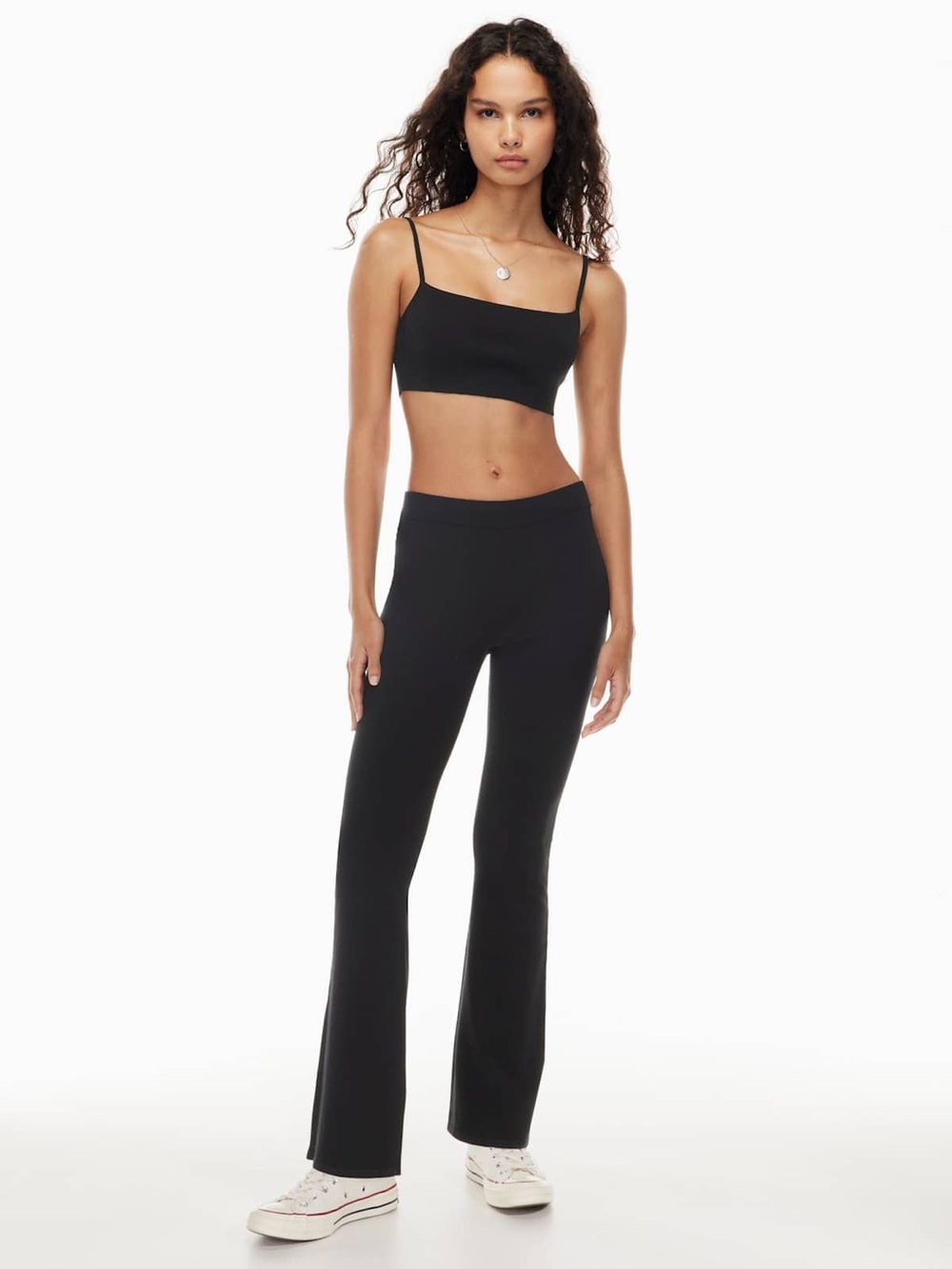Sunday Best Posie Knit Flared Pants